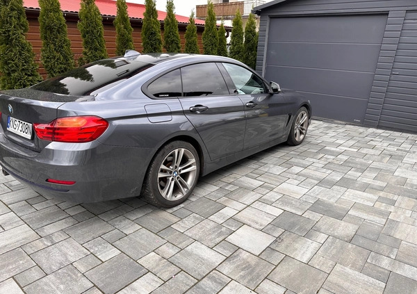 BMW Seria 4 cena 94000 przebieg: 128628, rok produkcji 2016 z Dąbrowa Białostocka małe 172